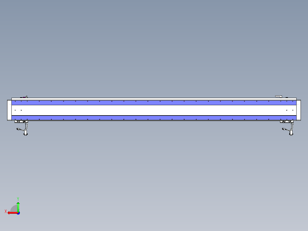 威洛博VL系列直线电机模组-2VL17E1-S2050后视图