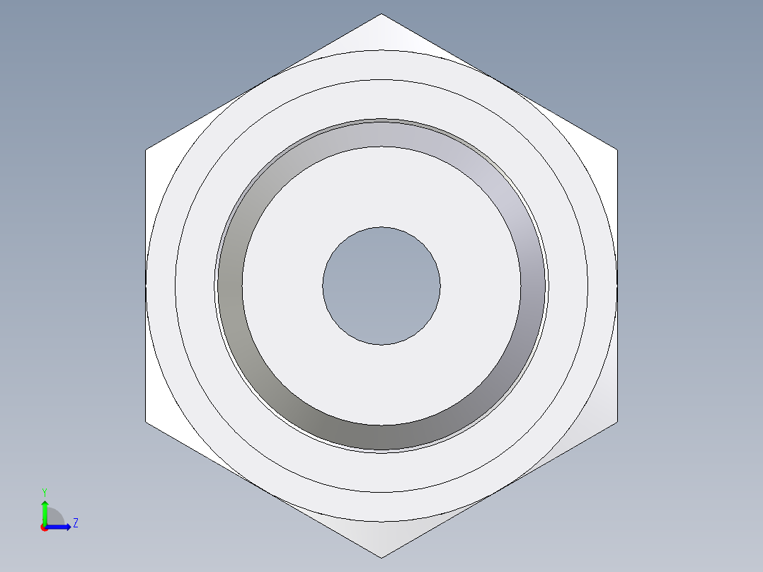 卡套式工业通用硬管接头EO_Standpipe_connector_EVGE06LREDCF左视图