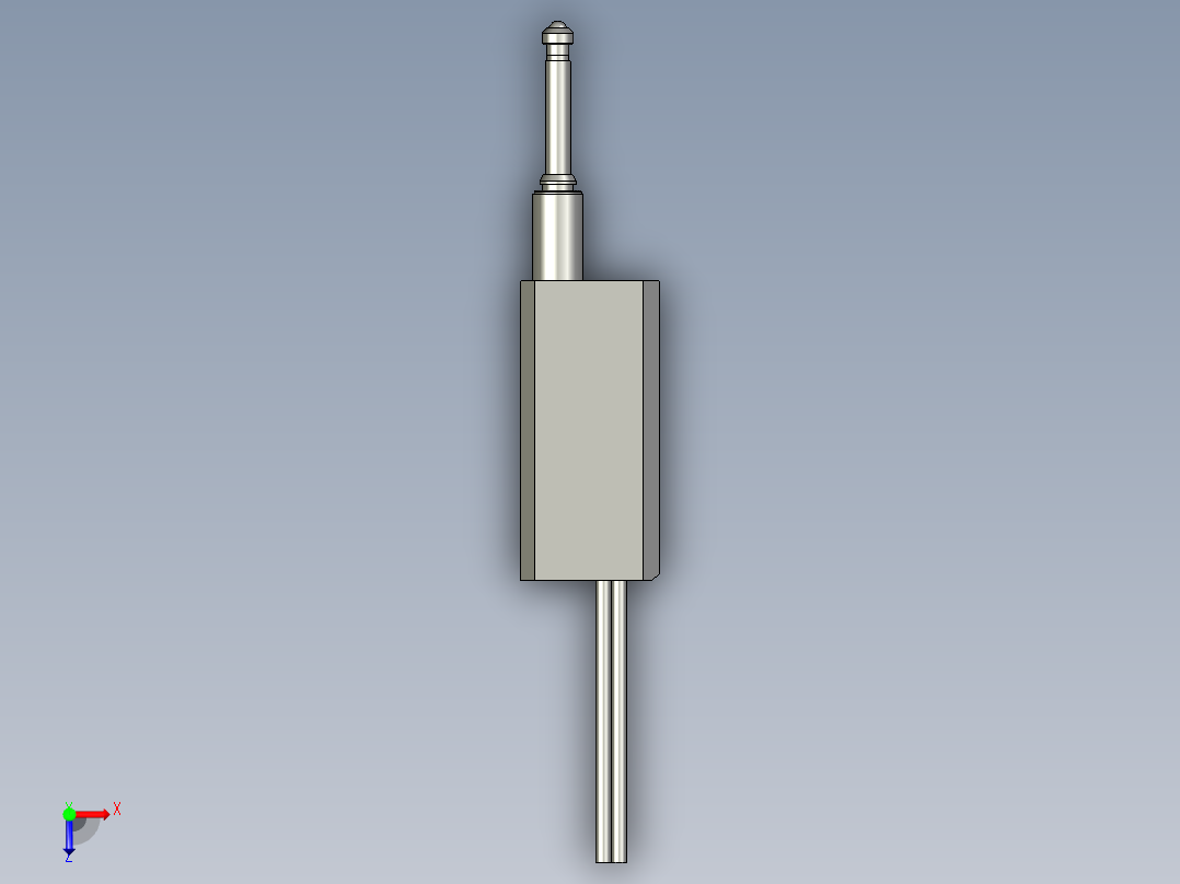 基恩士GT-H10L_kc图纸模型俯视图