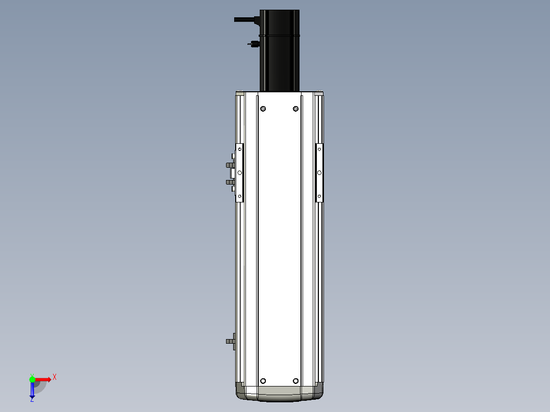 Toyo东佑达直线模组-ETH13-250-BC-200W+煞車俯视图