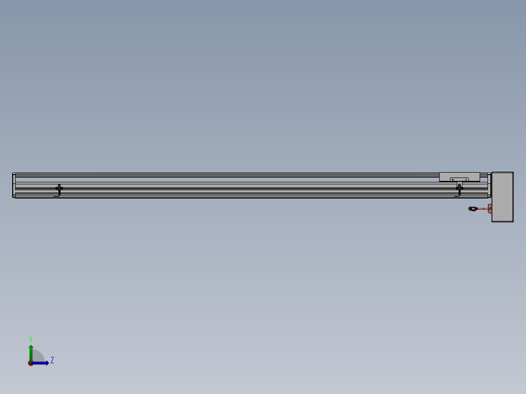 精密模组MT170-L125-1500-LD-M75-C4左视图