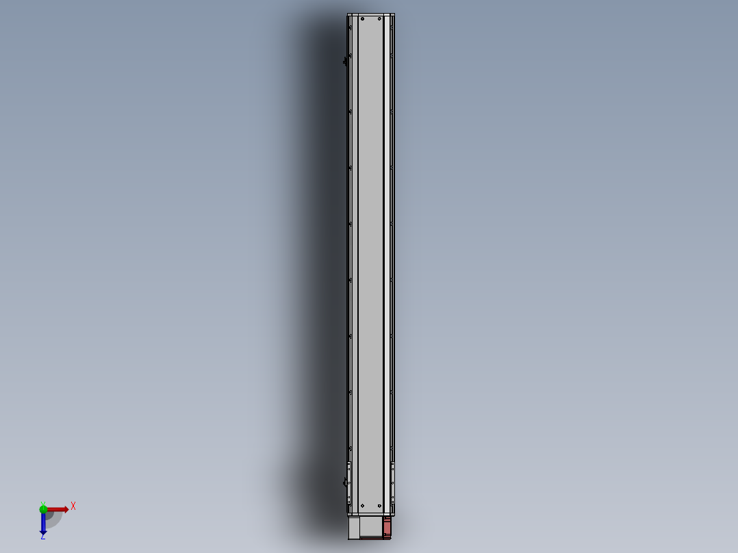 精密模组MT170-L125-1500-LD-M75-C4俯视图