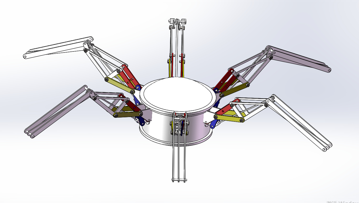 仿生蜘蛛机械SW三维==1264736==30