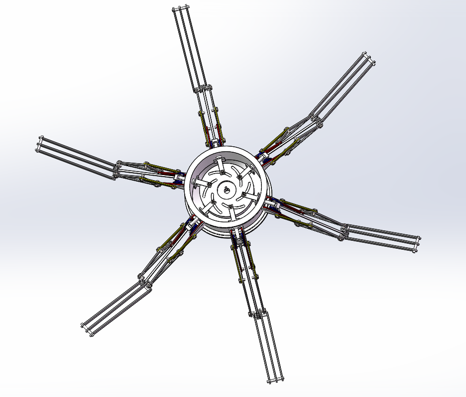 仿生蜘蛛机械SW三维==1264736==30