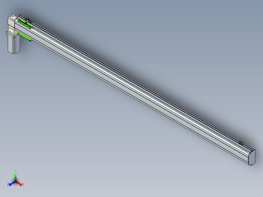 同步带滑台-半封闭B13-L90-S2350-L-Z86-D3