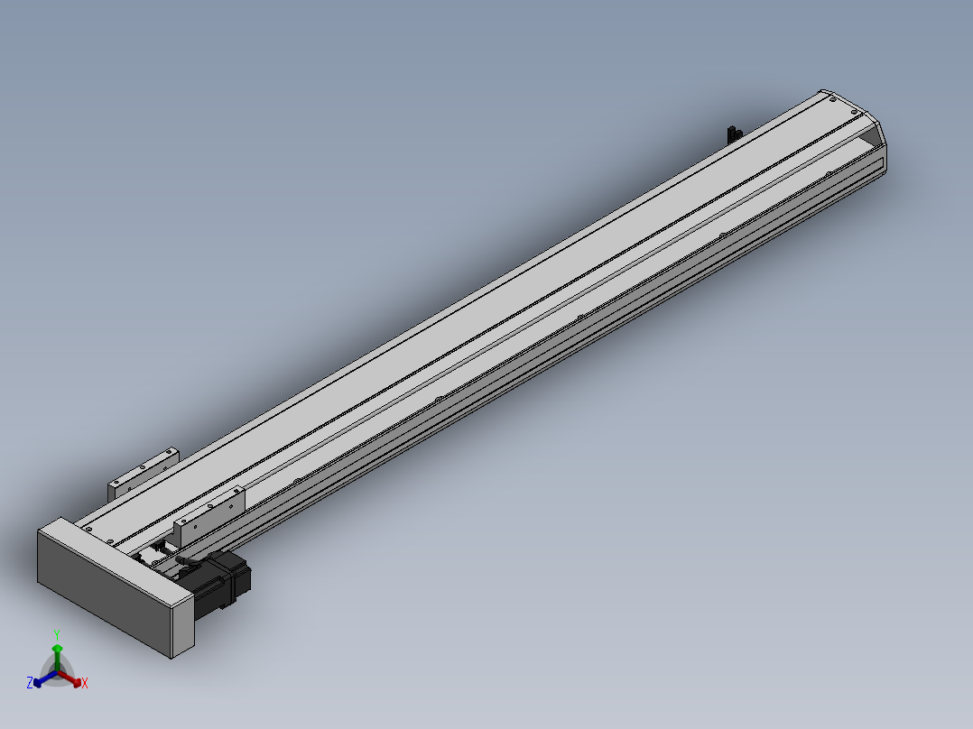 精密模组MY120-T10-850L-BL-P10B-C4-C正等轴测图