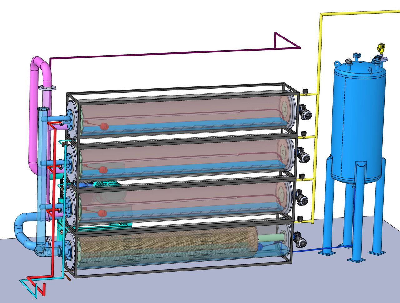 现代新型先进液态放射性废物浓缩和处理设施sw21可编辑