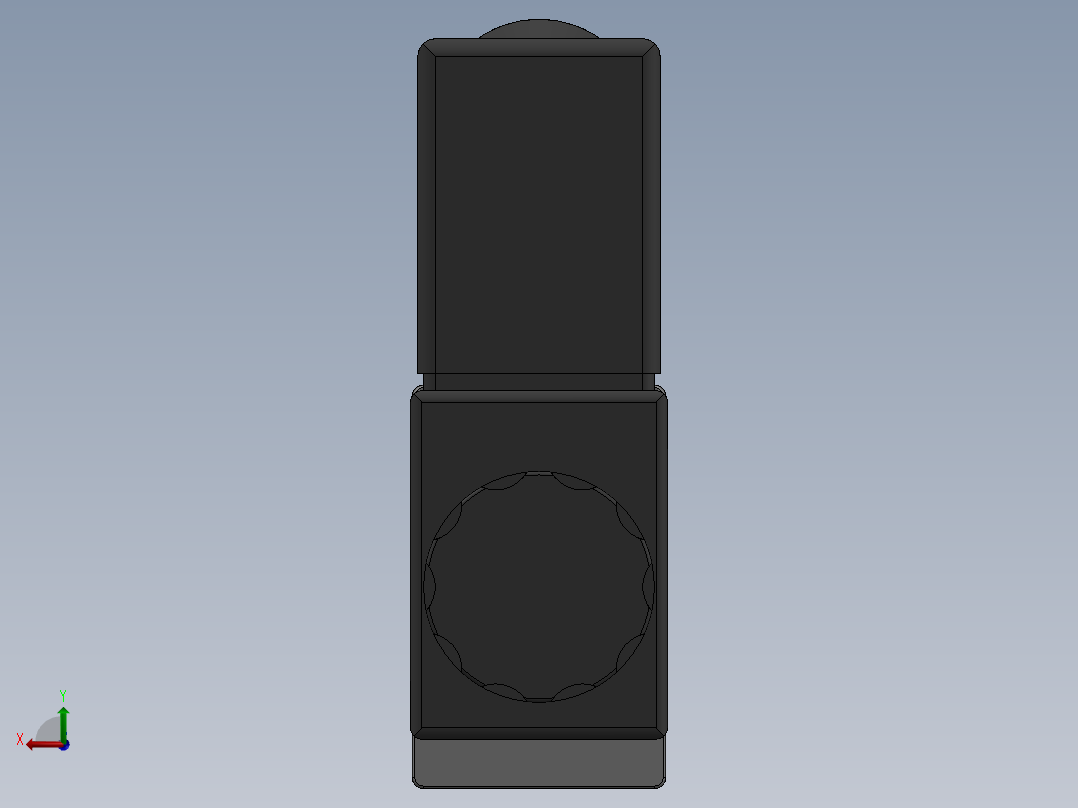 各种 电磁阀，油缸，气缸，汇流板 solidworks模型后视图