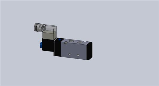 各种 电磁阀，油缸，气缸，汇流板 solidworks模型
