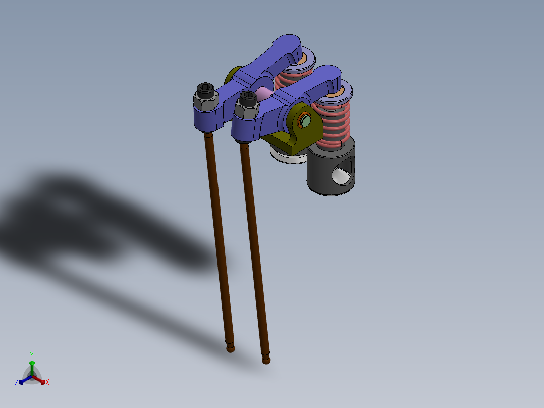 solidworks 气缸<span style='color: red'>提升</span><span style='color: red'>阀</span>