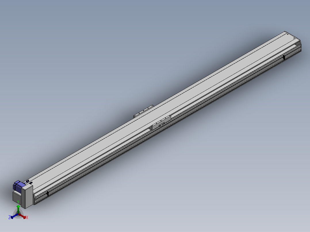 精密模组MT220-L150-2900-RU-M75-C4正等轴测图