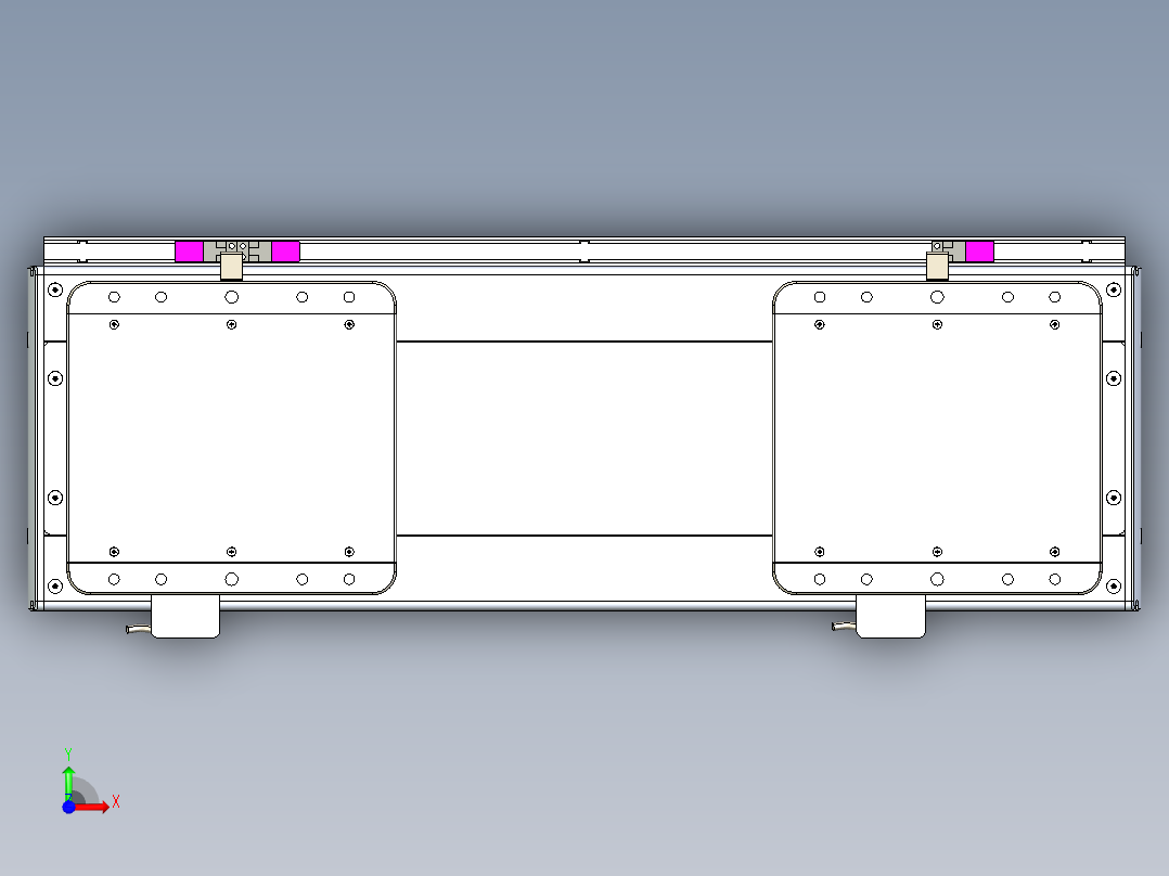 威洛博LC系列3d模型模组2LC22H2Y-S200前视图