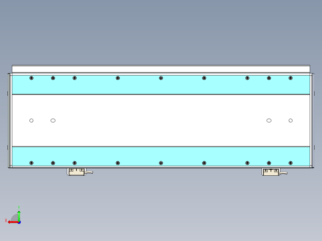 威洛博LC系列3d模型模组2LC22H2Y-S200后视图