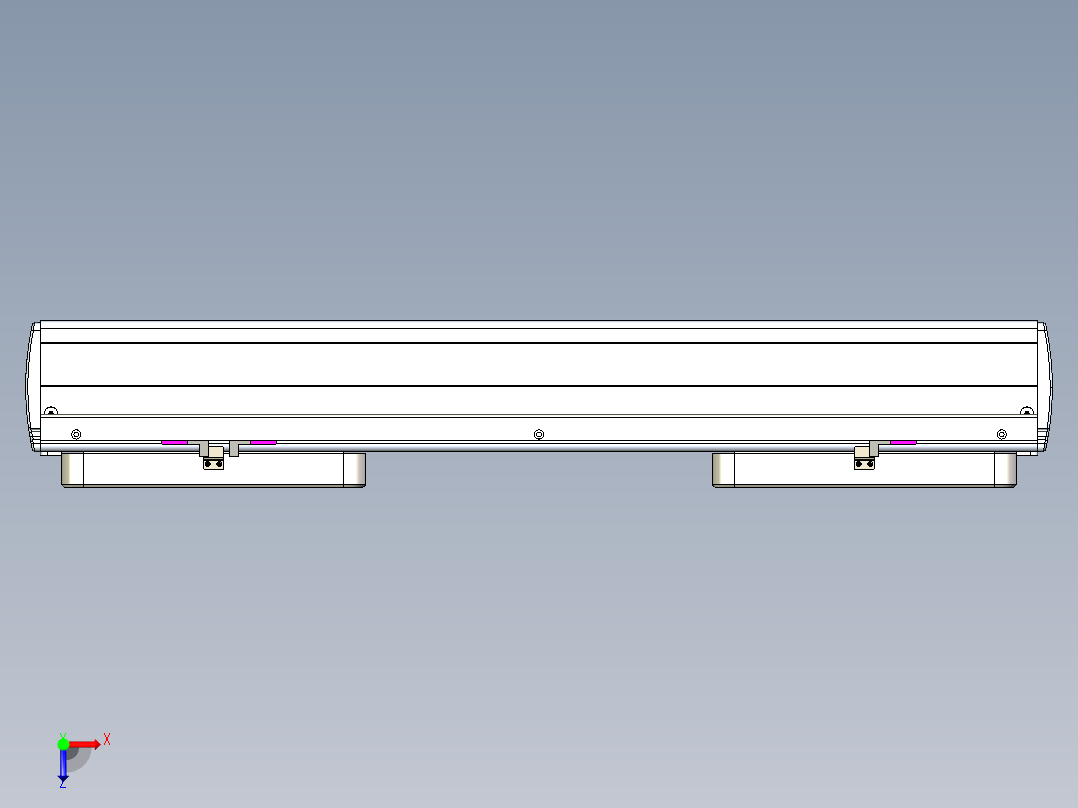 威洛博LC系列3d模型模组2LC22H2Y-S200俯视图