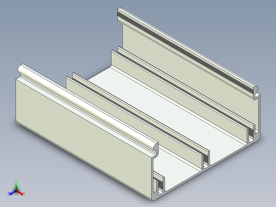 型材-KJN CABLE CONDUIT 40X80 KJN511020.STEP