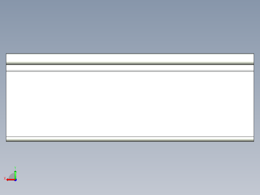 型材-KJN CABLE CONDUIT 40X80 KJN511020.STEP后视图