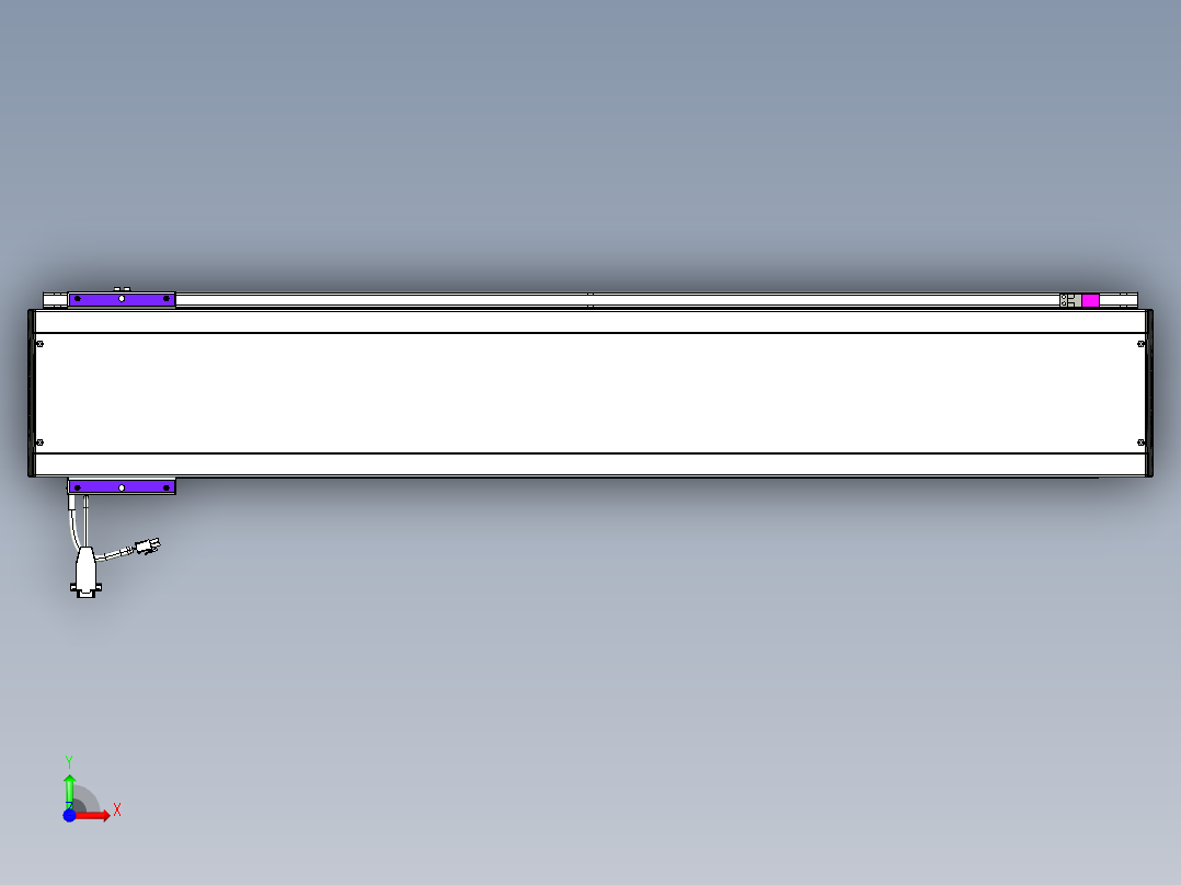 威洛博VL系列3d模型模组VL17E1Y-S950前视图