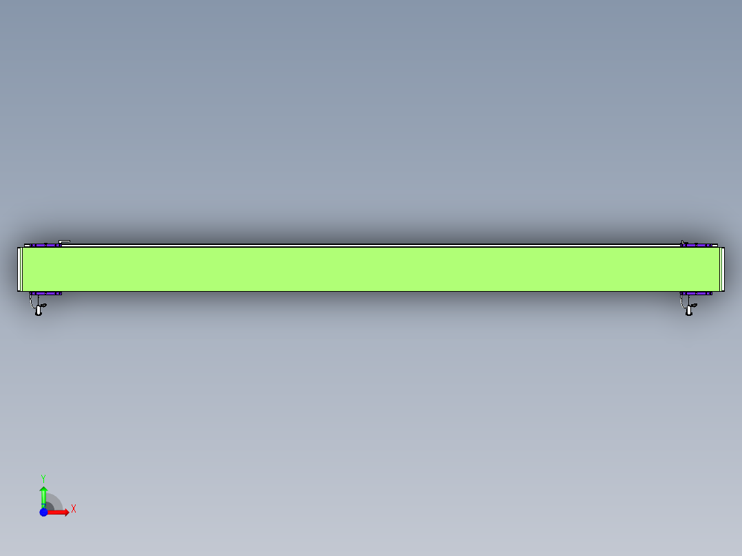 威洛博VL系列直线电机模组-2VL22H2-S3050前视图