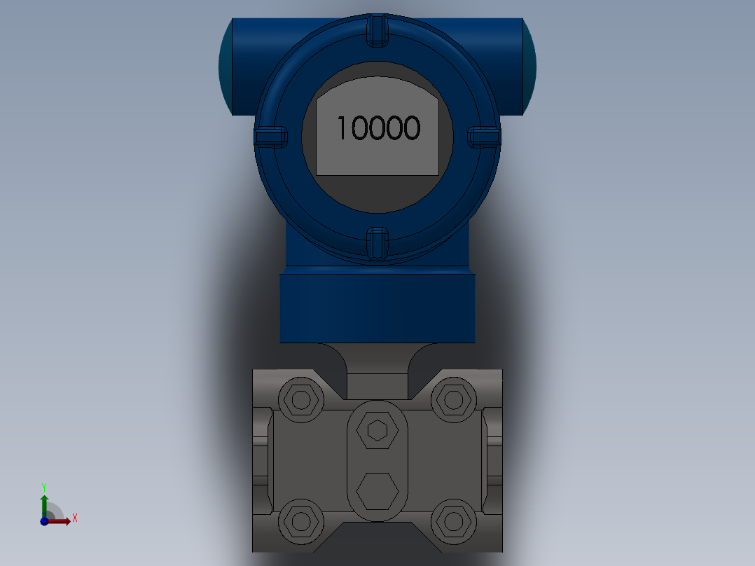 EJX压力变送器[EJX]-0928-1(1)前视图