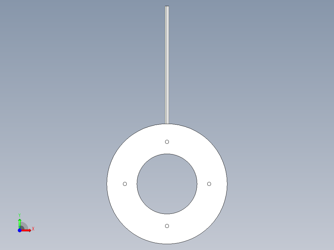 基恩士CA-DRB10F_kc图纸模型前视图