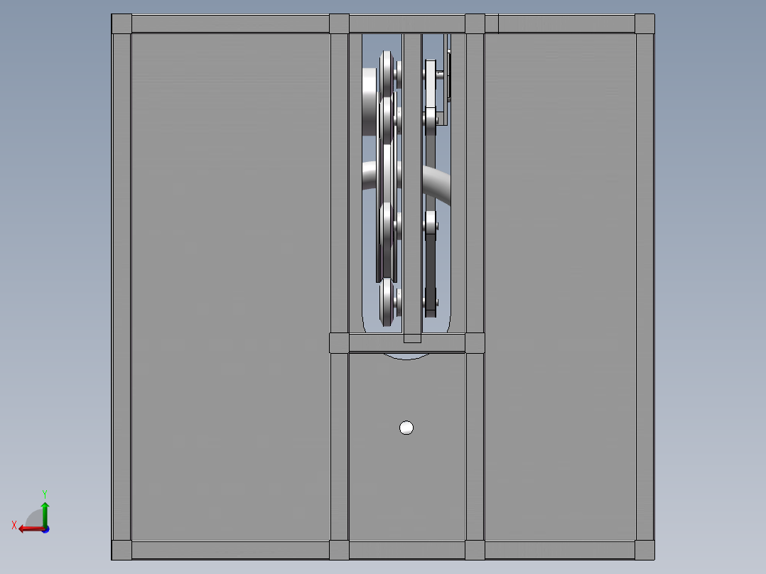 电缆打包机三维图790505==150后视图