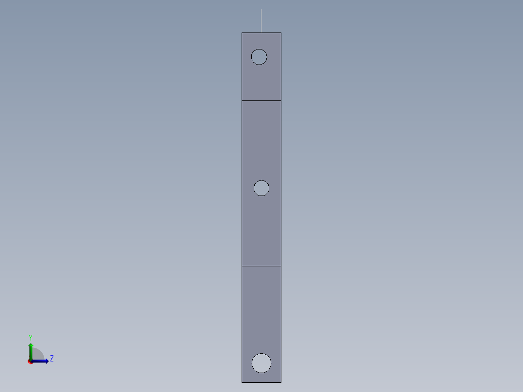 S18 直线联动板左视图