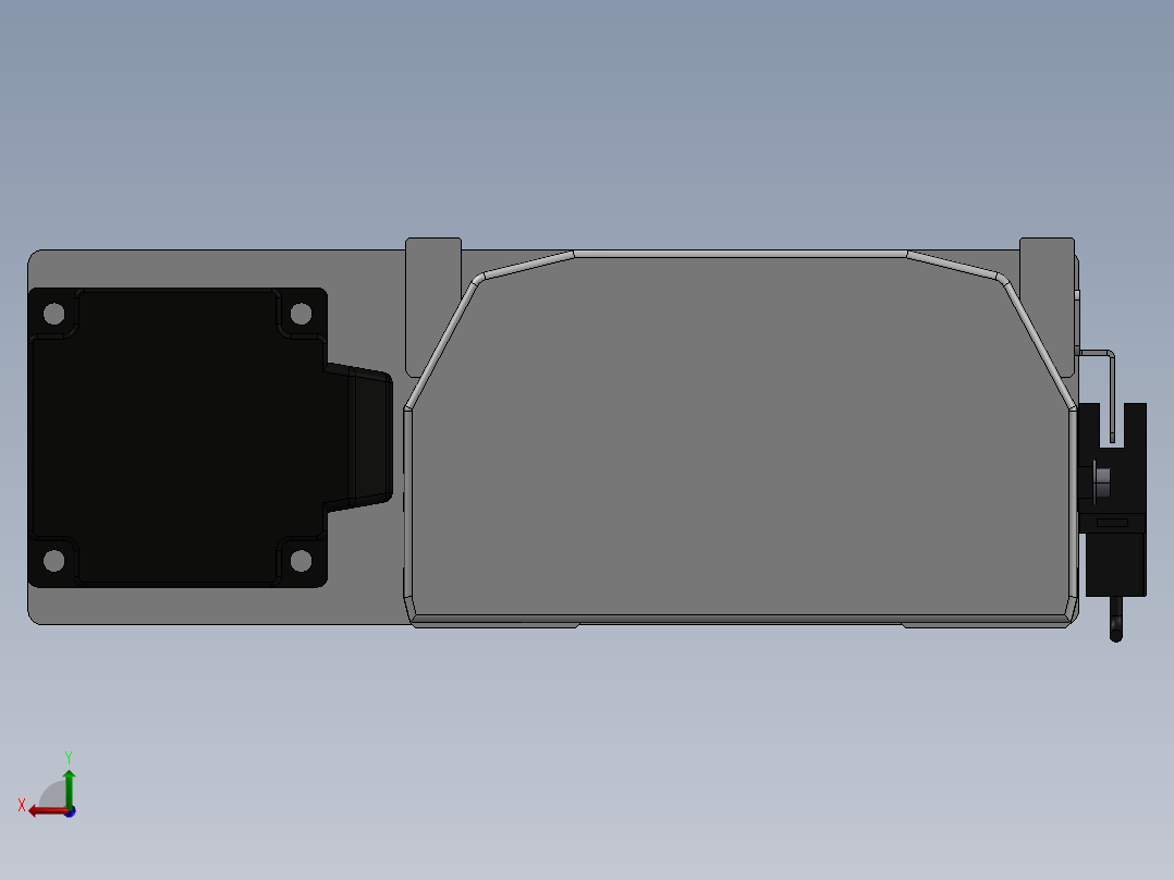 精密模组MY140-T10-850L-BL-P40B-C4-C后视图