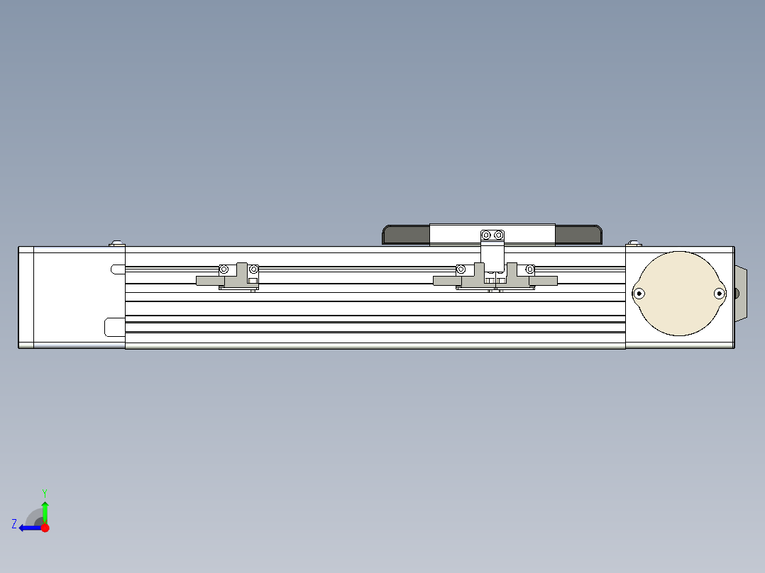 同步带滑台-欧规BC6-L120-S150-L-P40-D3右视图
