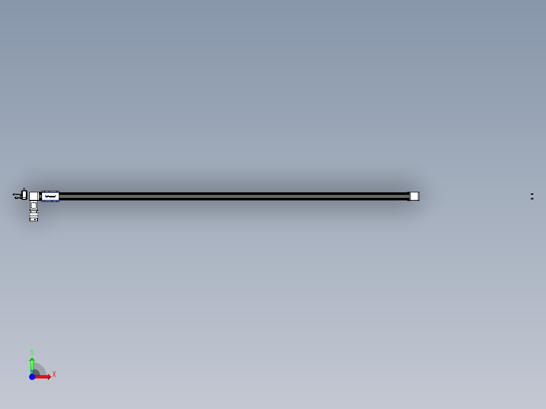 威洛博LB.GB同步带传动--欧规系列GB8-L192-S3650-BL-P75-K前视图