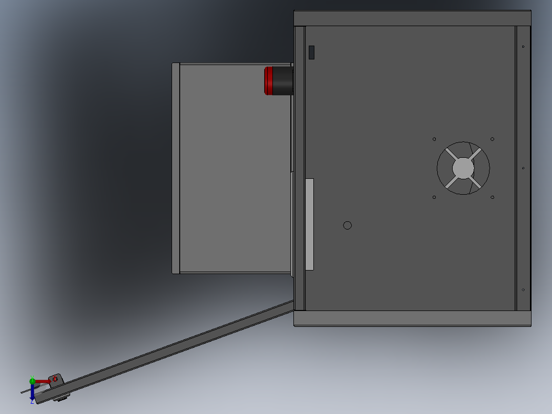 600气瓶柜==129724==40俯视图