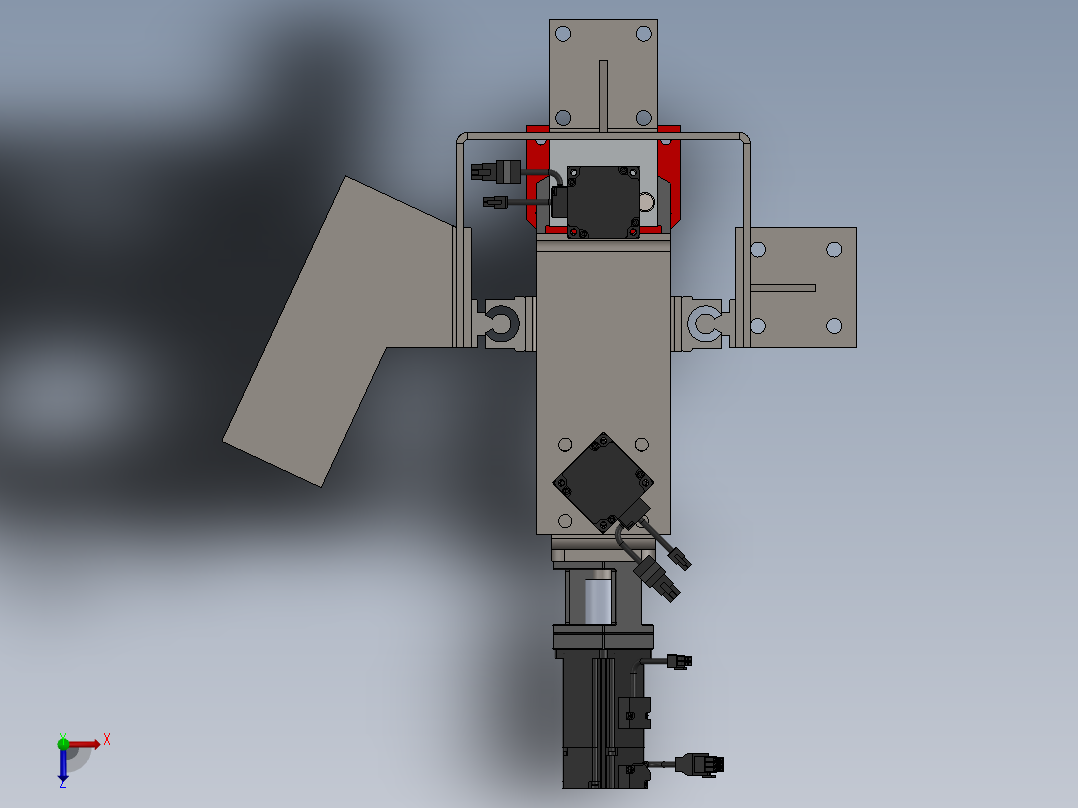冲压模具设计俯视图