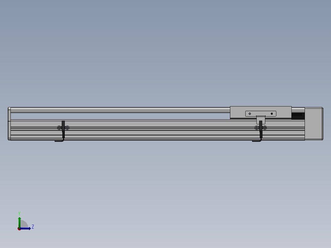 精密模组MY140-T10-450L-BL-P40B-C4-C左视图