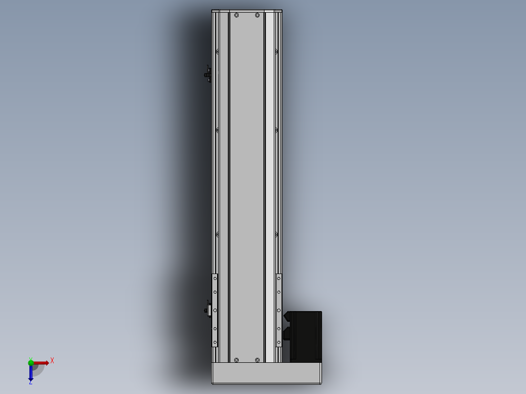 精密模组MY140-T10-450L-BL-P40B-C4-C俯视图