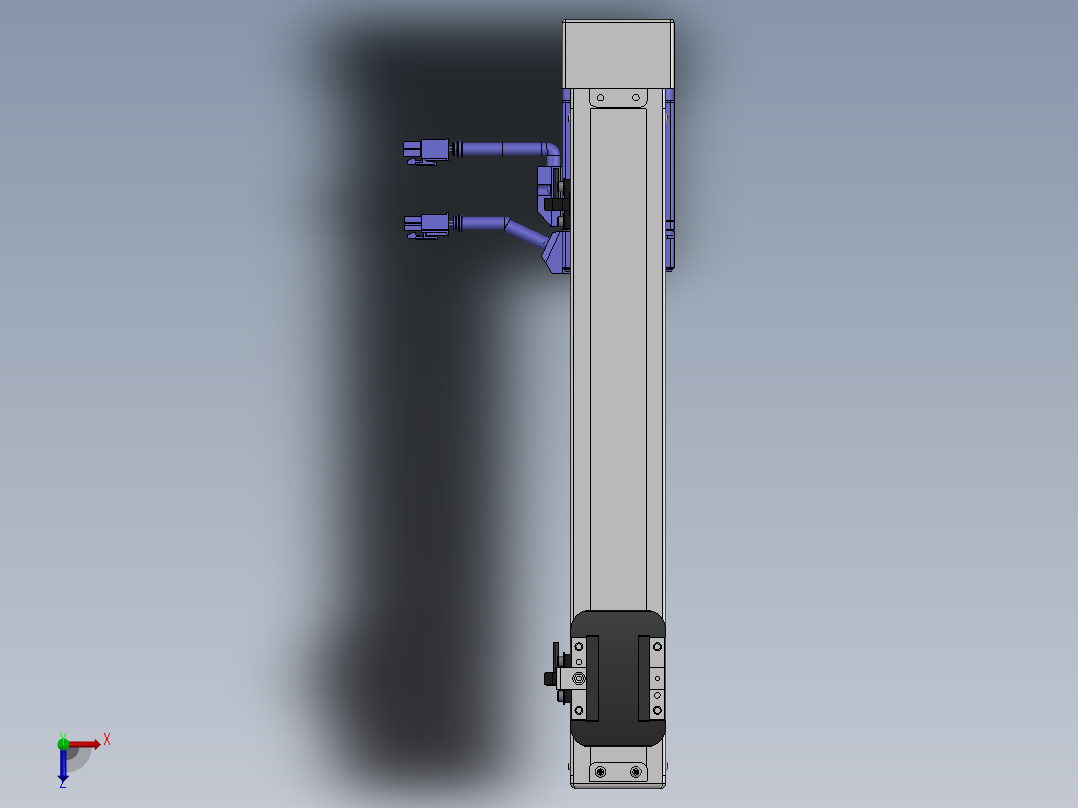 精密模组MY50-T10-250L-BM-P20B-C4-C俯视图