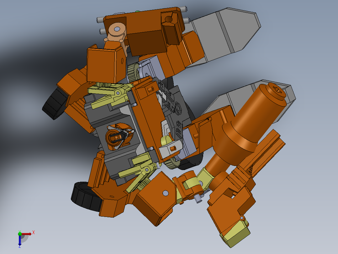 变形金刚4俯视图