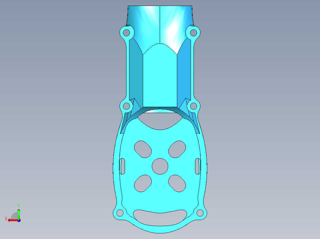 Holybro x500 无人机后视图