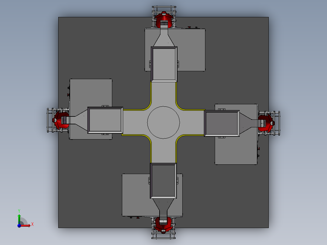 螺丝自动智能包装机sw17可编辑前视图