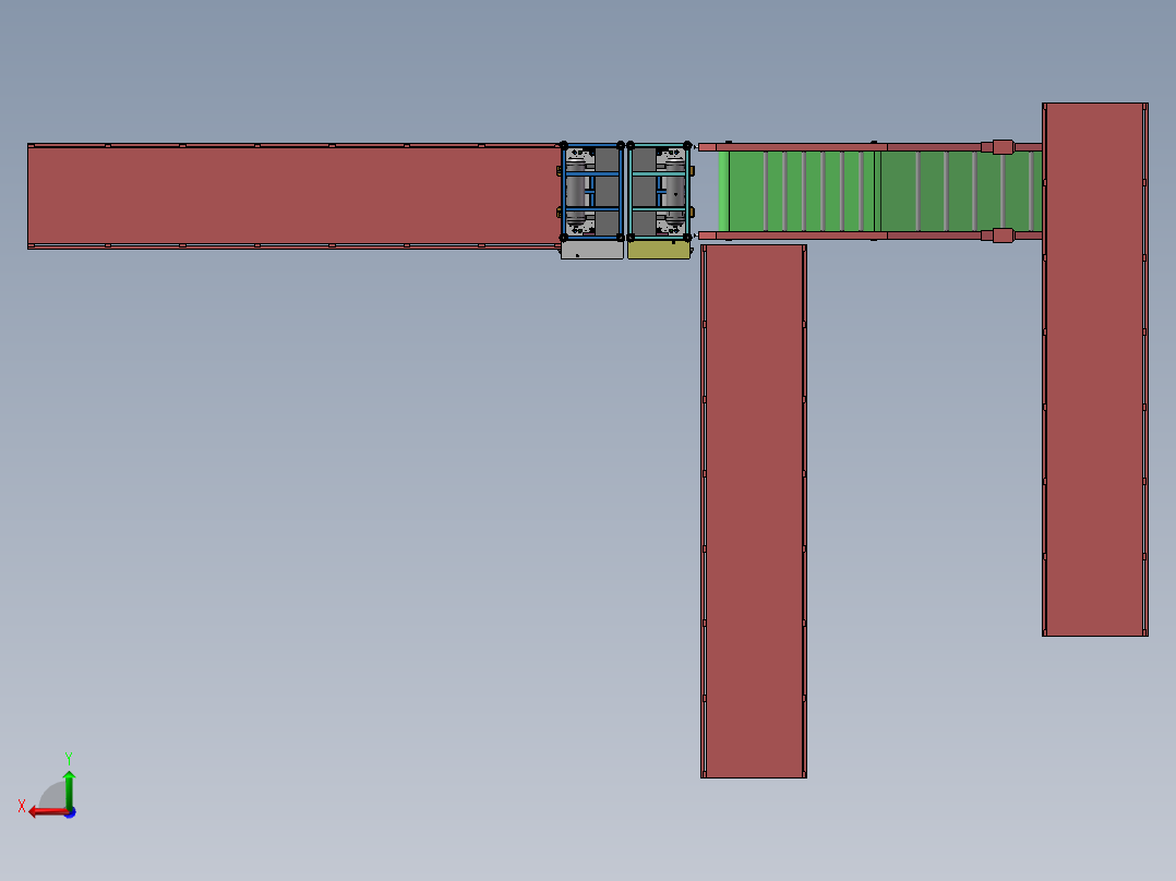 电子铆焊生产线设备sw17后视图