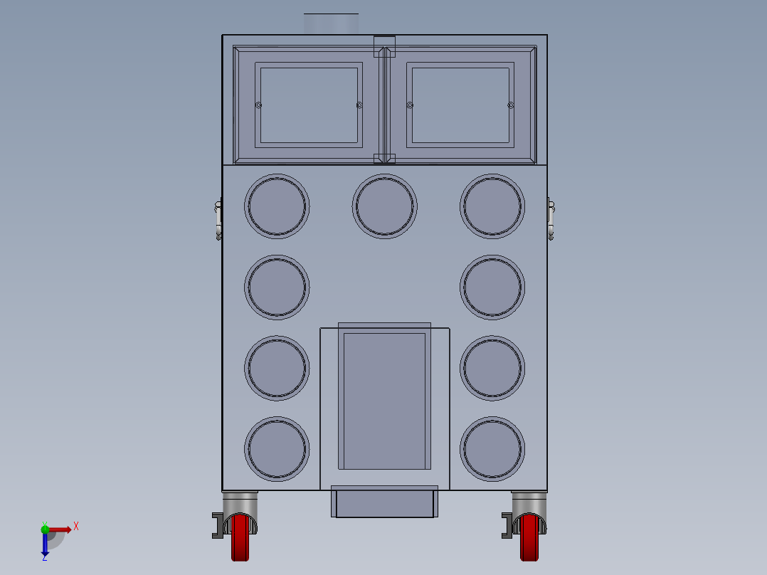 网红红薯烤炉sw18可编辑俯视图