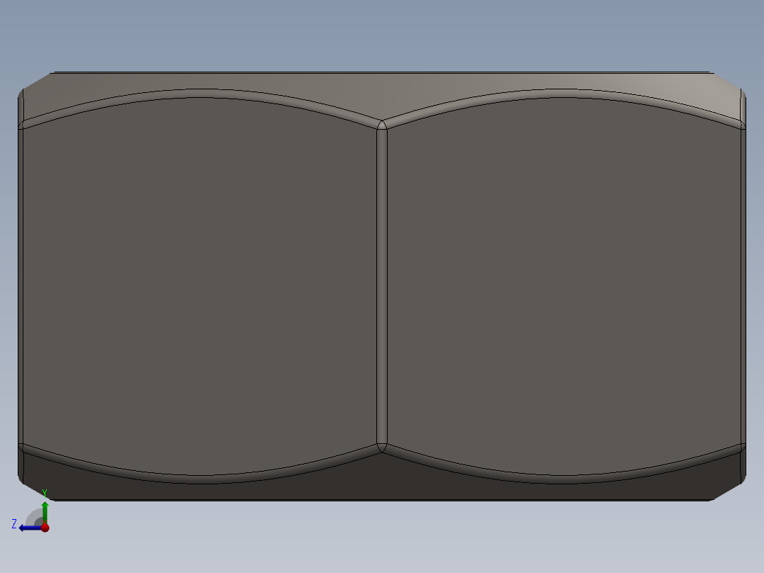 紧固件-Raw Steel Nut 1.000右视图