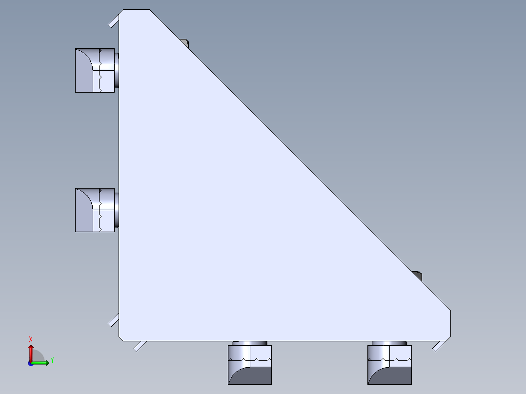 铝型材及其附件3.21.40.4080.STC左视图