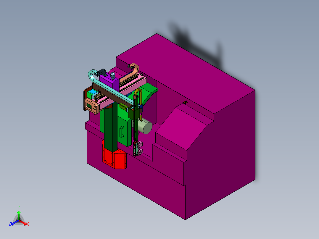 全自动<span style='color: red'>机械手</span>上料机