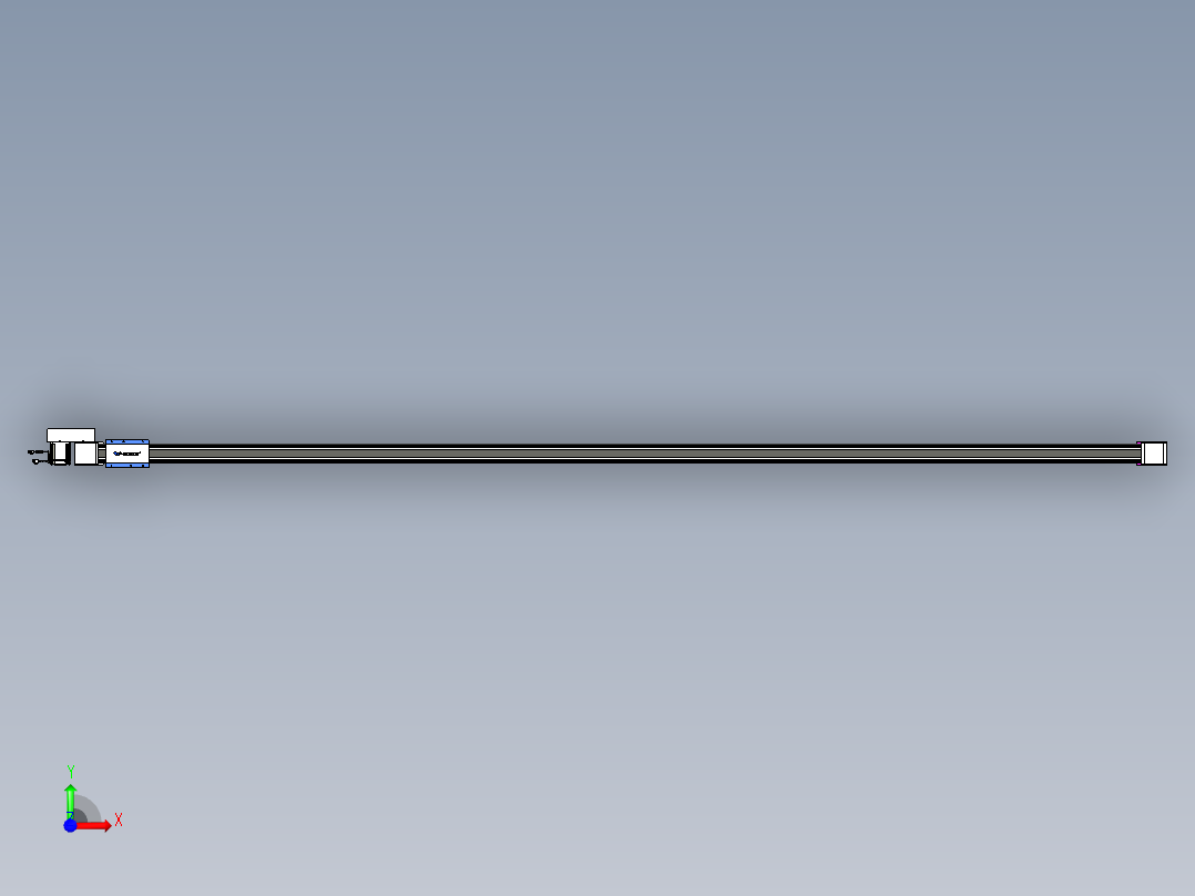 威洛博LB.GB同步带传动--欧规系列GB8-L96-S4100-BR-P75前视图