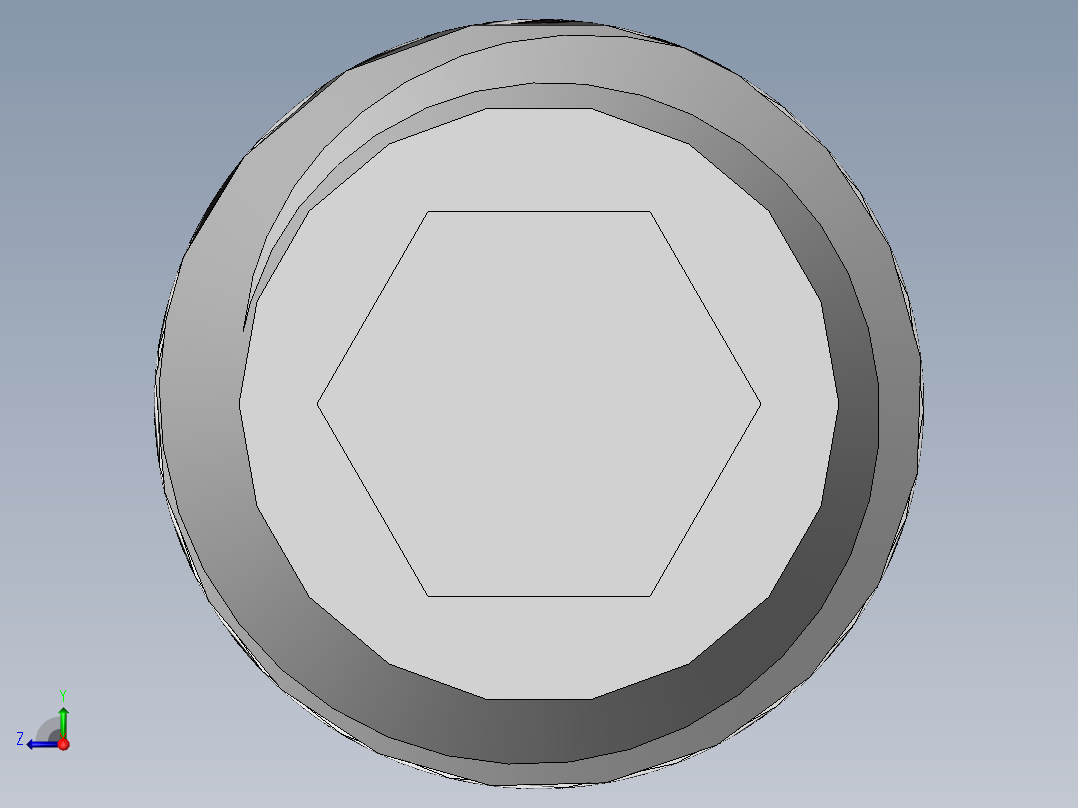 DIN 913-ISO 4026 固定螺钉-M5 L=20.SLDPRT右视图