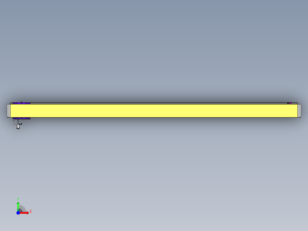 威洛博VL系列3d模型模组VL14S2Y-S2800前视图