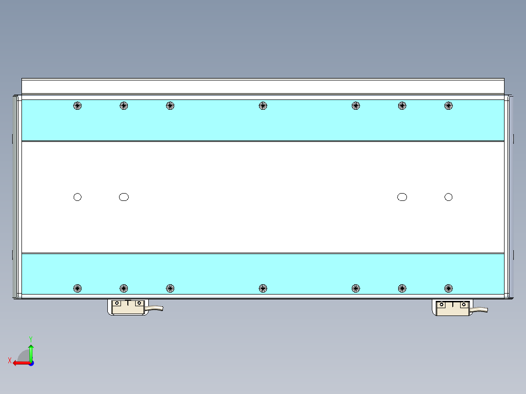 威洛博LC系列3d模型模组2LC22H1Y-S150后视图