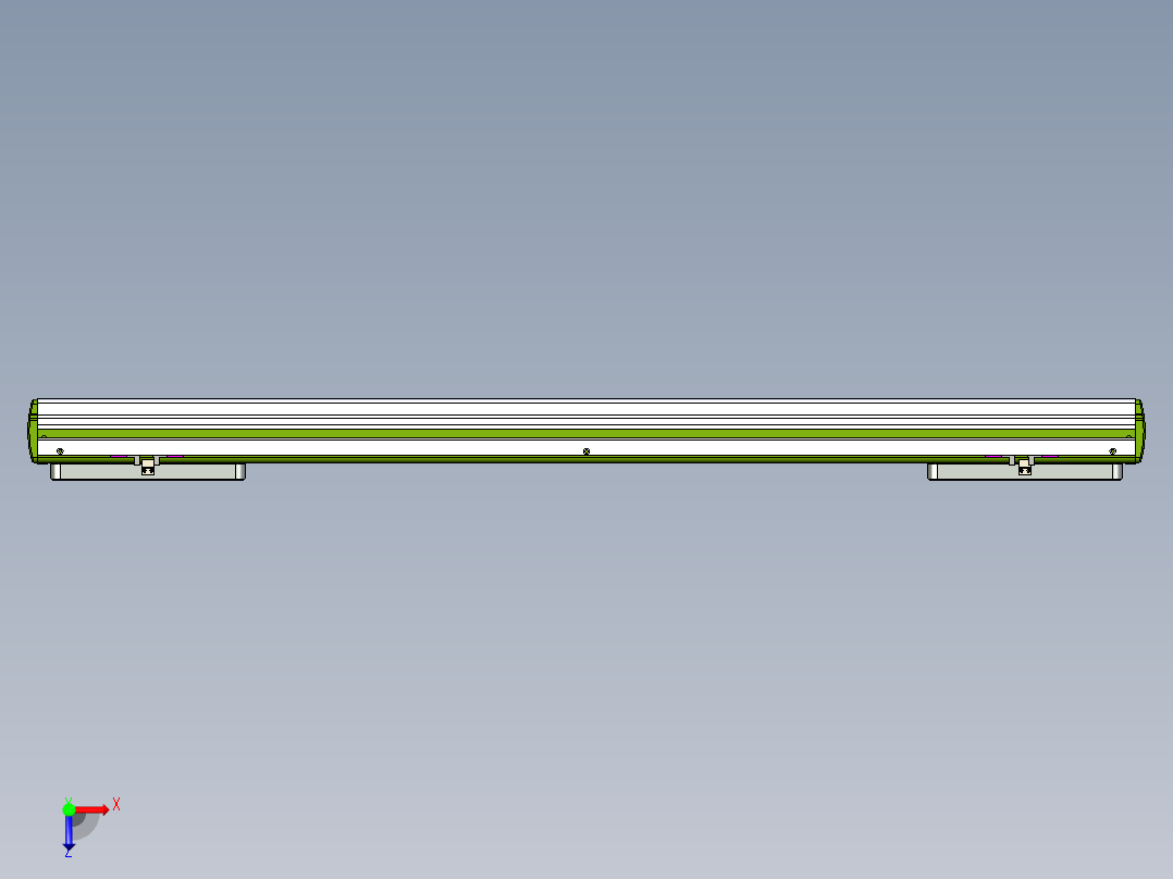 威洛博LC系列3d模型模组2LC14S2Y-S700俯视图