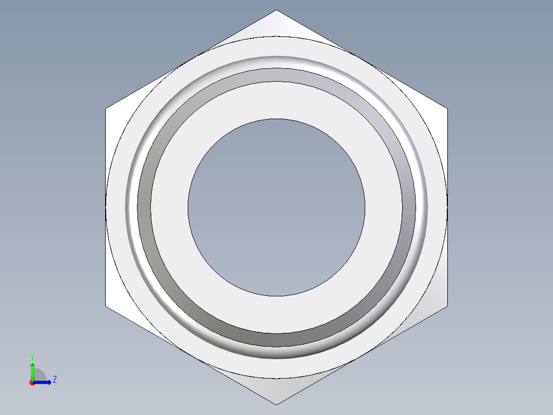 卡套式工业通用硬管接头EO_Male_Stud_connector_GEO18LMOMDCF左视图