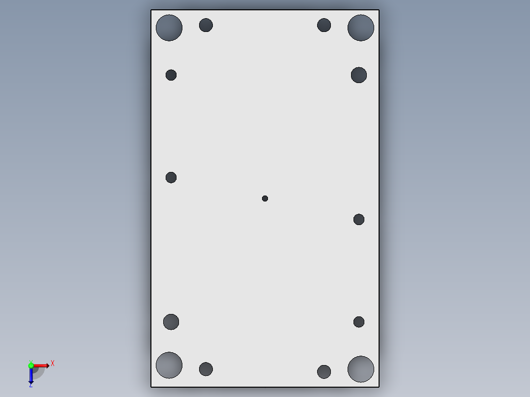 support plate_pcs2b俯视图