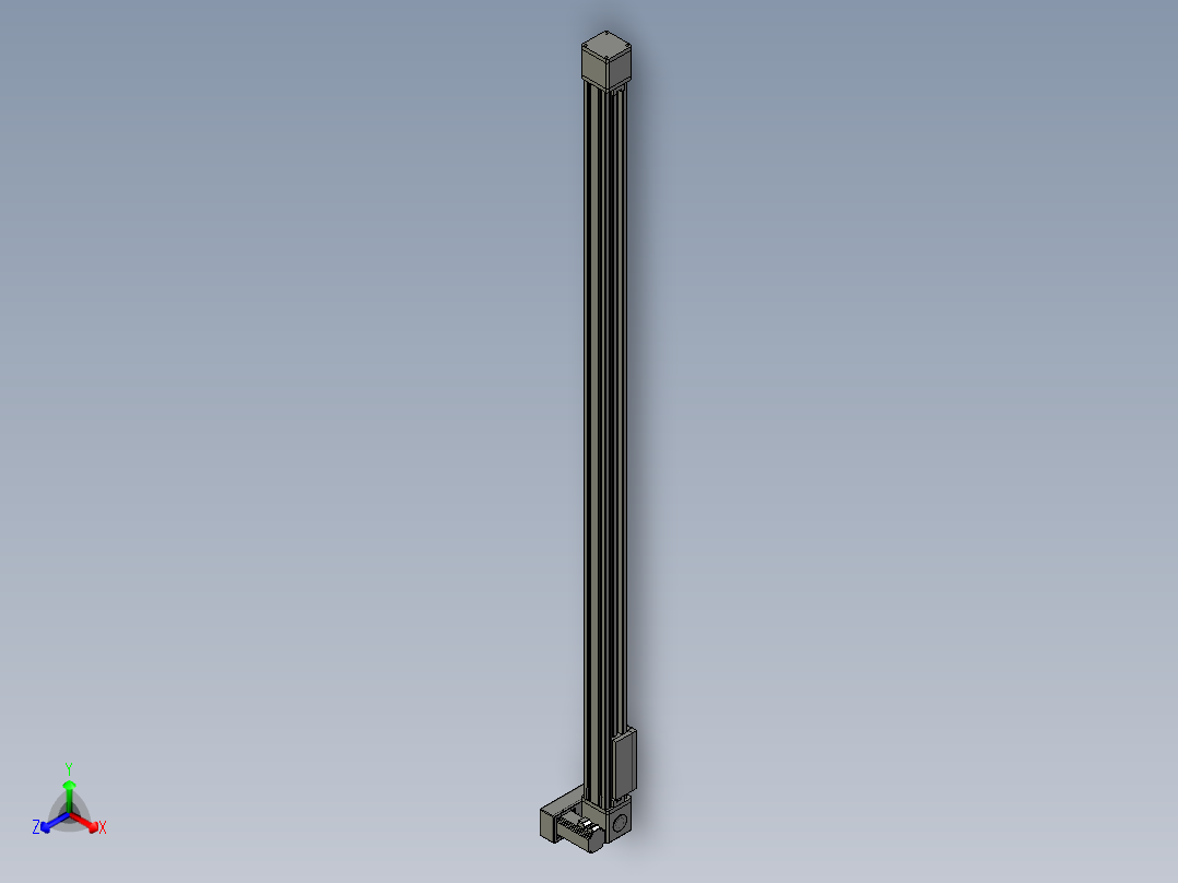 欧规系列-GB8-L96-S2000-BLD-P40-MS3正等轴测图